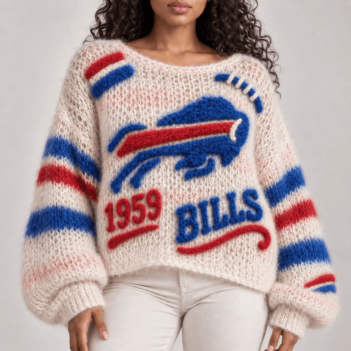 BFBL Women’s Open-Knit Sweater NTKO