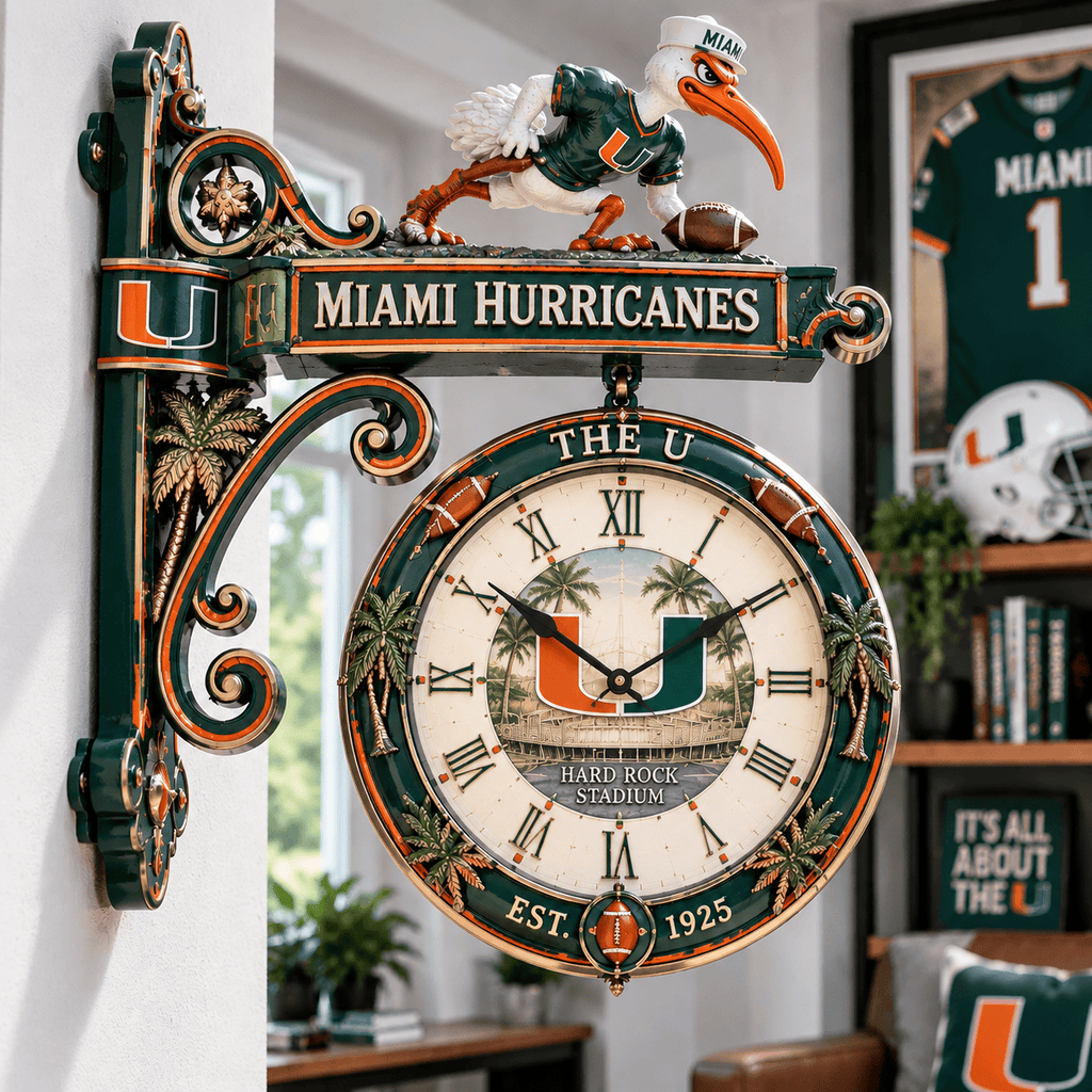 MHC Premium Illuminating Collector Wall Clock LNTH