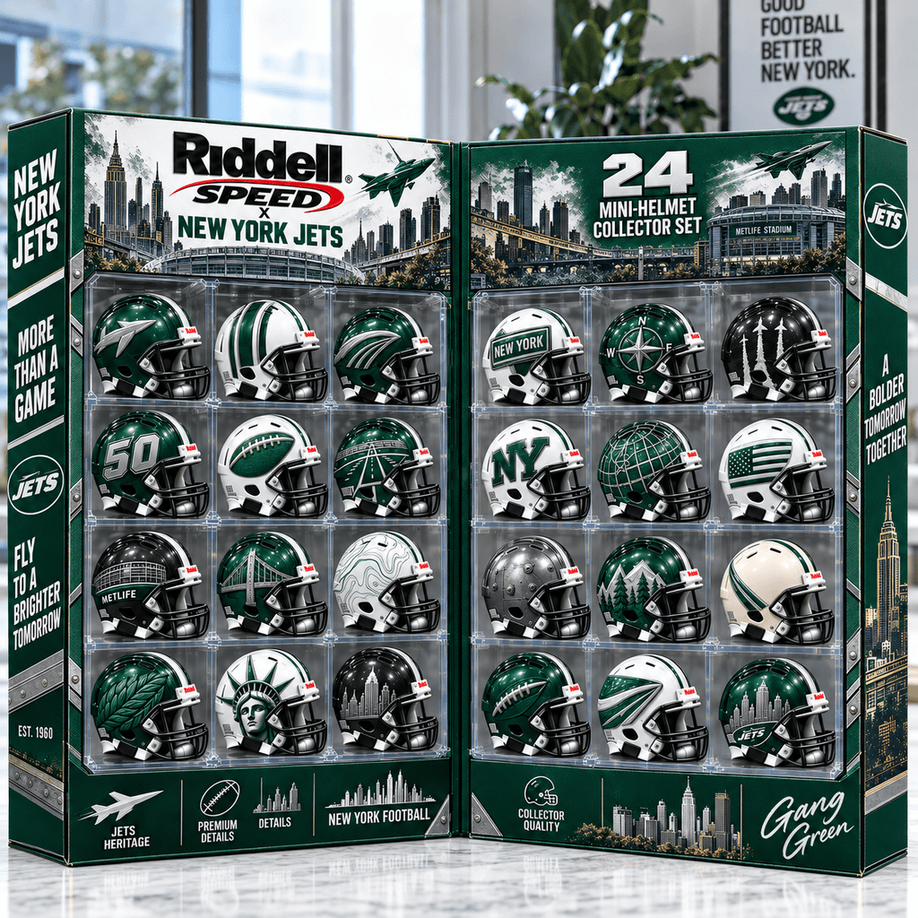 Premium NYJ Mini Helmet Advent Calendar NTNA