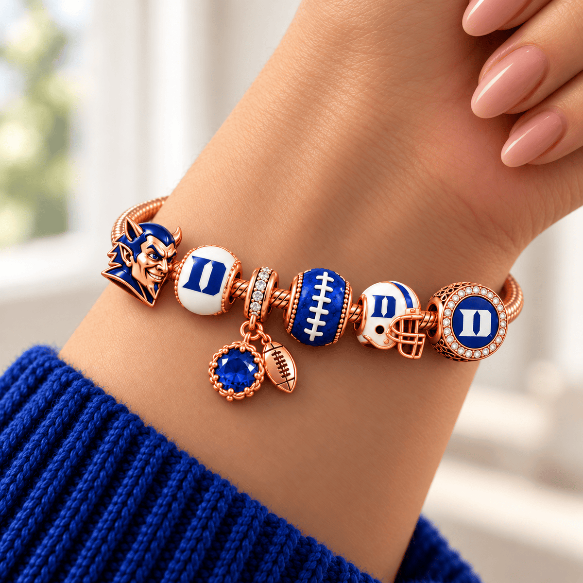DBDB Gold Charm Bracelet Set PNPA