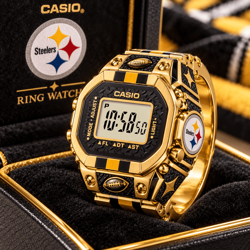 PBS Premium Gold Ring Watch LNTH