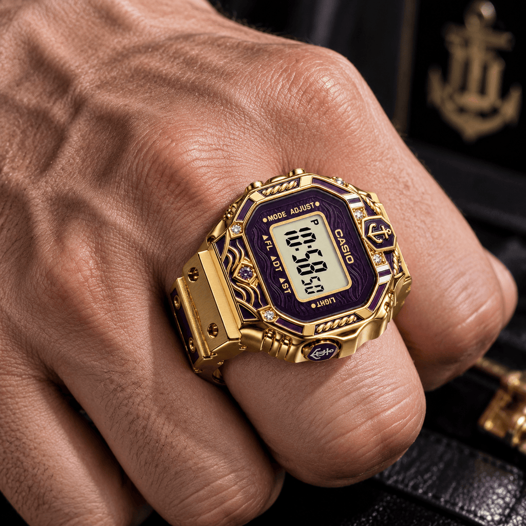 FRMT Premium Gold Ring Watch LNTH