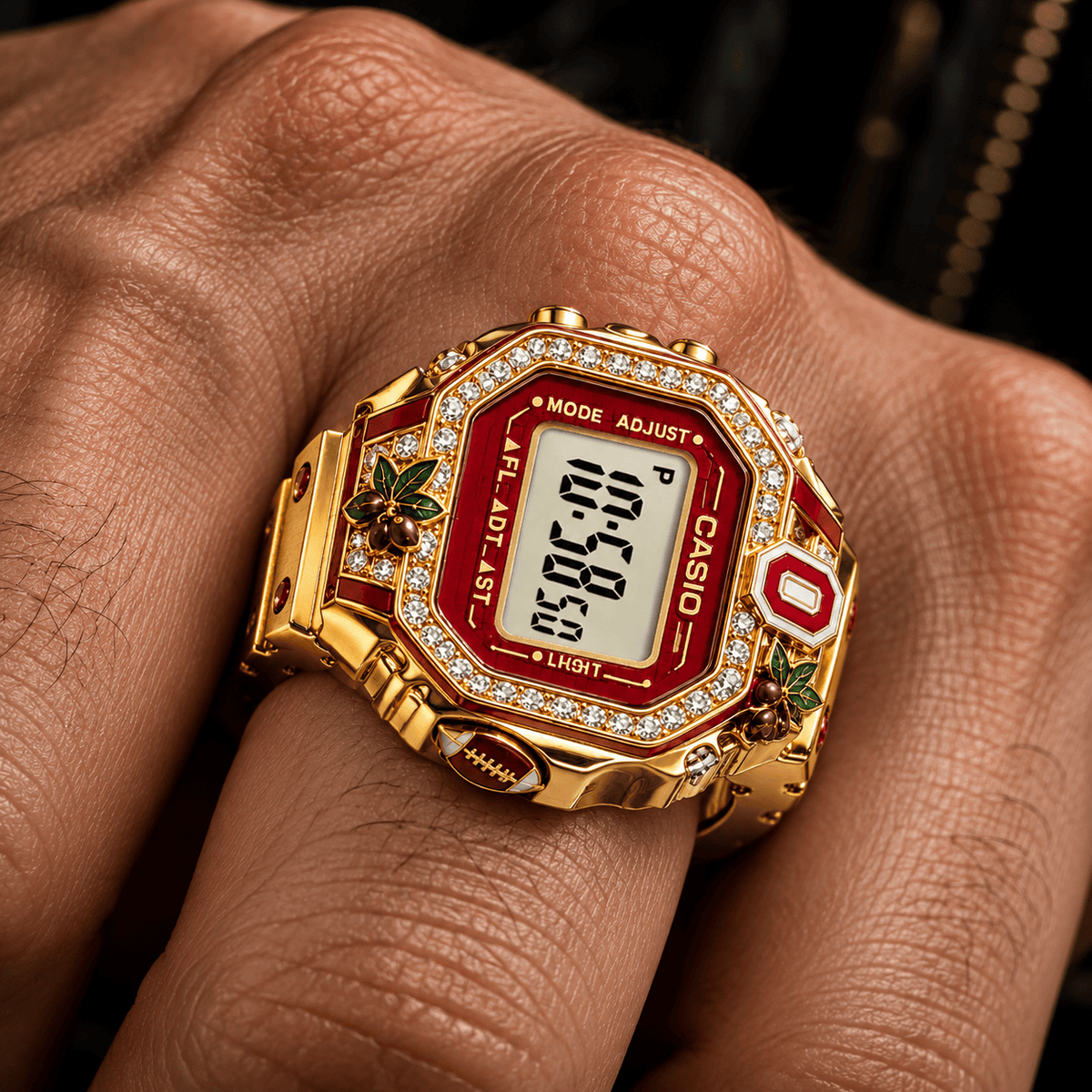 OSB Premium Gold Ring Watch LNTH