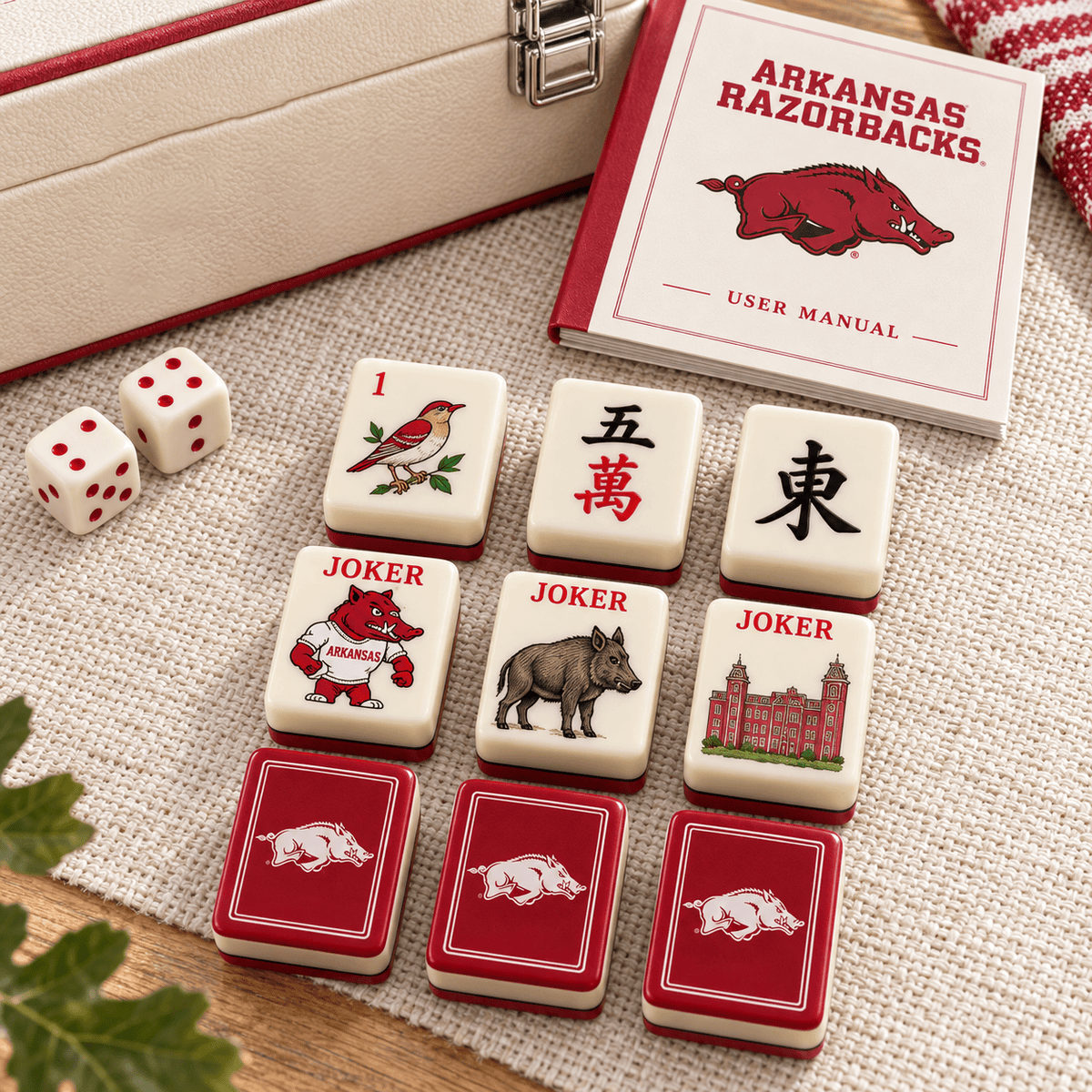 Premium AKR Mahjong Tiles Set TNSM