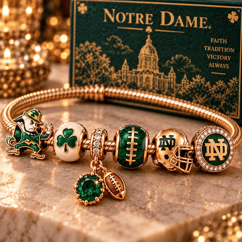 NDFI Gold Charm Bracelet Set PNPA