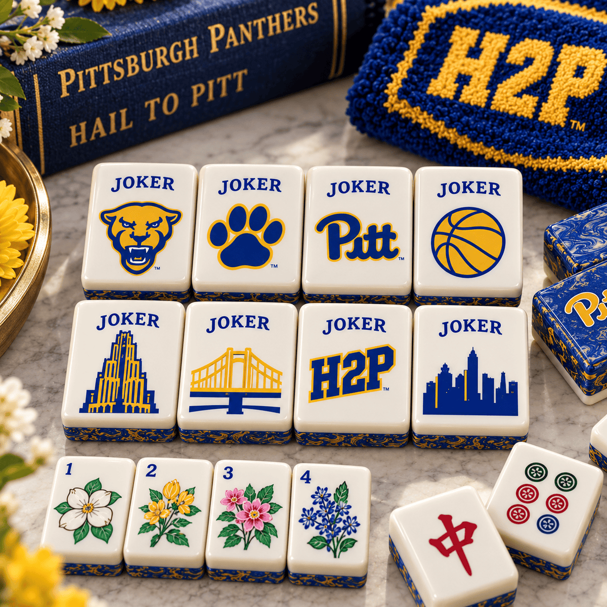 Premium PPBK Mahjong Tiles Set TNSM