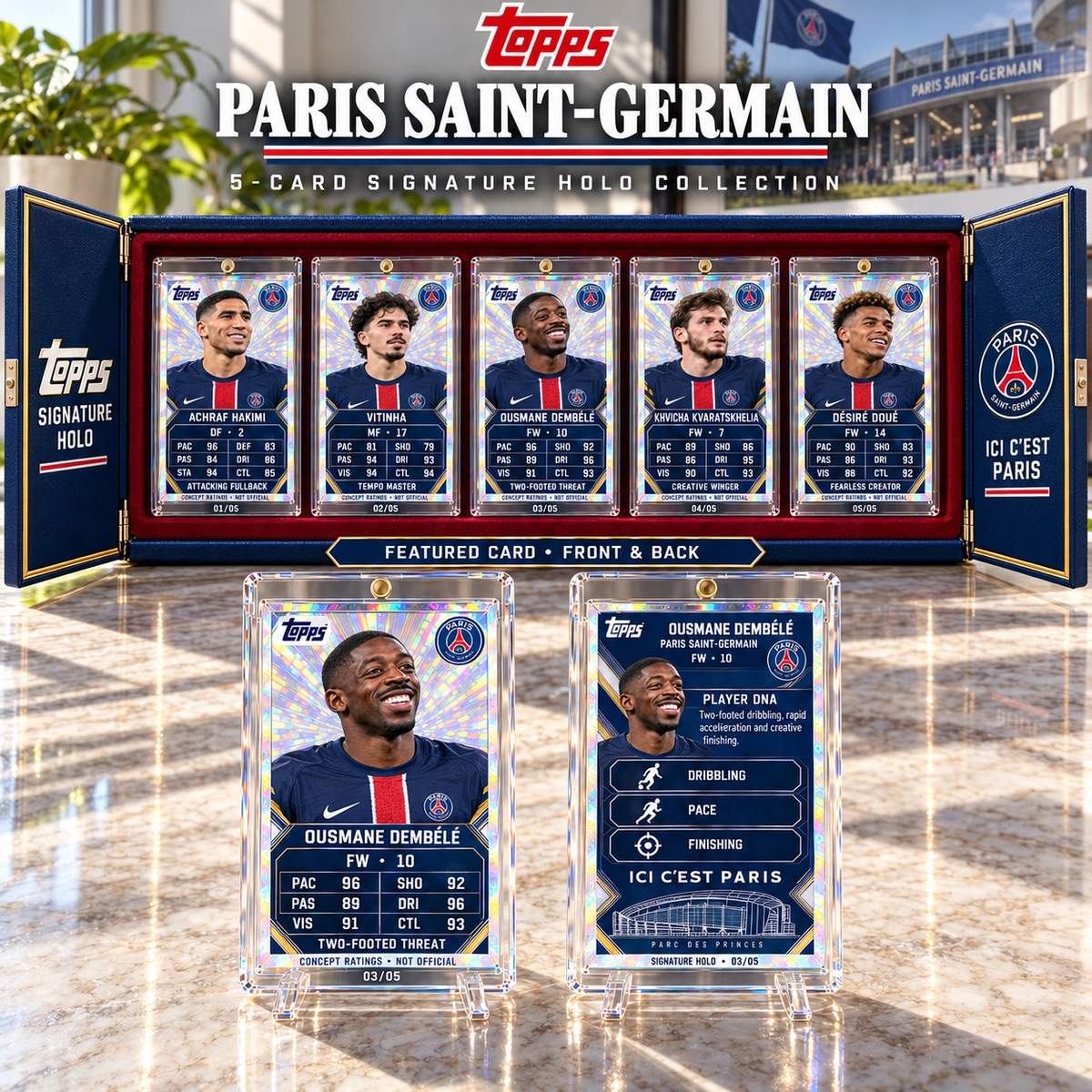 PSG Premium Card Collector’s Box Set NHVH