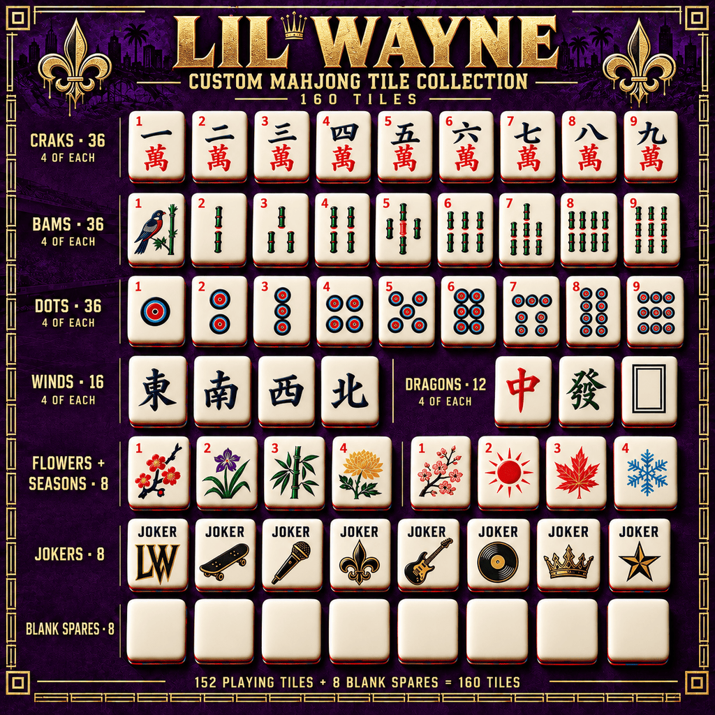 LLW Premium Mahjong Set – Game Night Edition PNPA