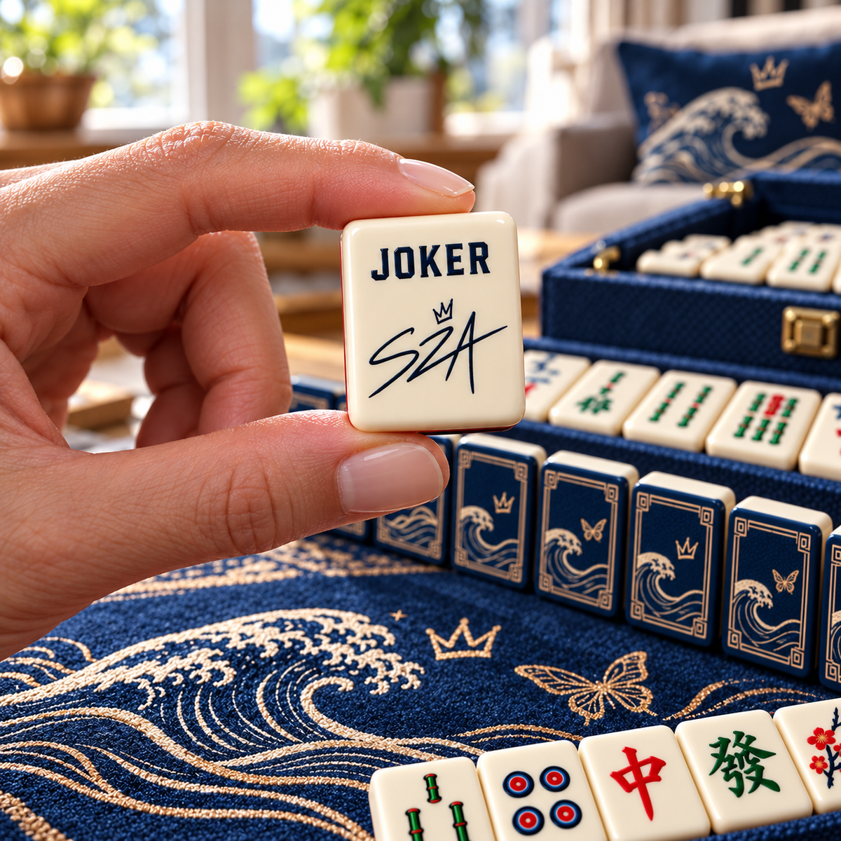 SZA Premium Mahjong Set – Game Night Edition PNPA