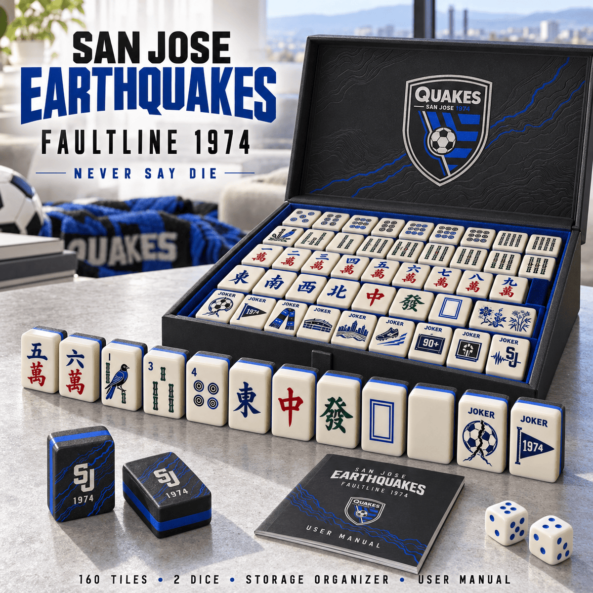 Premium SJ Mahjong Tiles Set TNSM