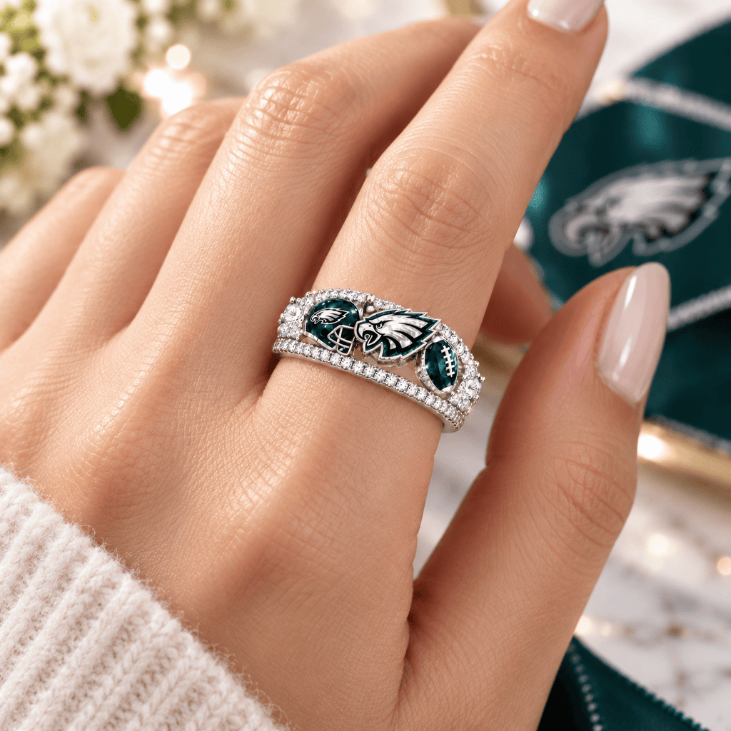 PLDE Premium Charm Pavé Statement Ring NTNA